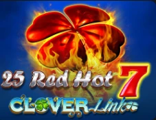 25 Red Hot 7 Clover Links